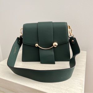 Strathberry Box Crescent Bag